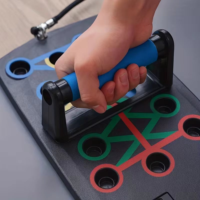 Men'S Portable Multi-Functional Push-Up Board Bodybuilding Fitness Training Equipment Girls' Home Foldable Fat-Burning Equipment