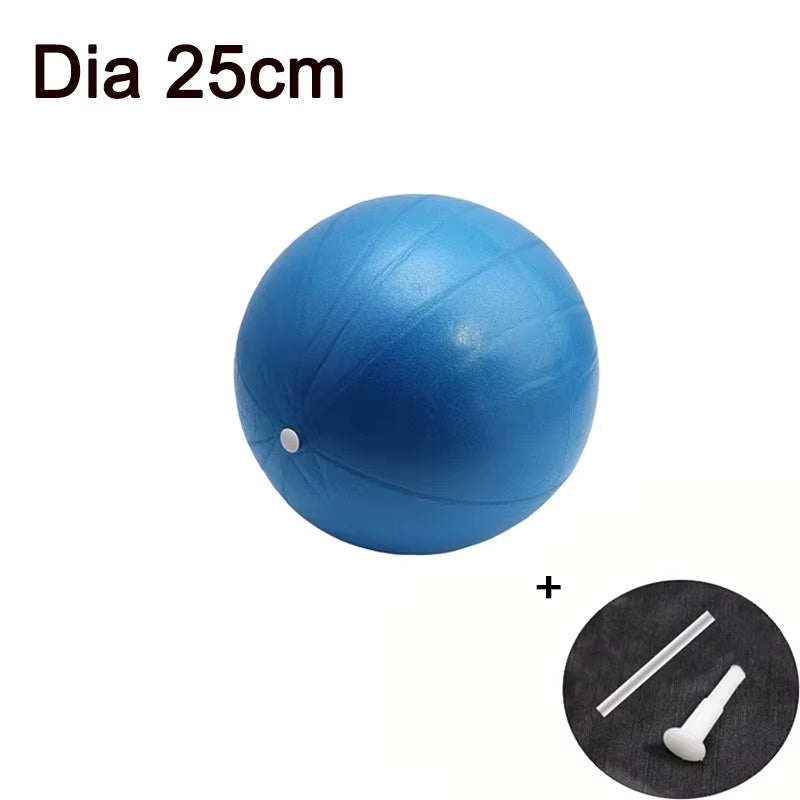 45/25Cm Yoga Ball Gym Fitness Balls Sports Pilates Birthing Fitball Exercise Training Workout Massage Ball Pump Can Be Selected