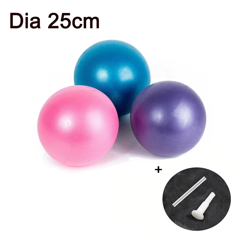 45/25Cm Yoga Ball Gym Fitness Balls Sports Pilates Birthing Fitball Exercise Training Workout Massage Ball Pump Can Be Selected