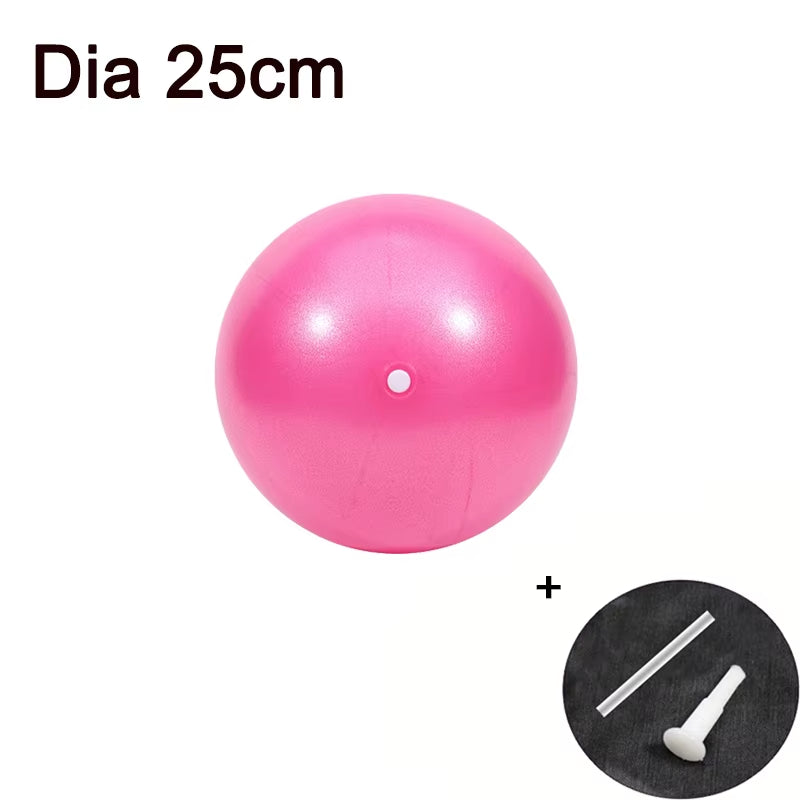 45/25Cm Yoga Ball Gym Fitness Balls Sports Pilates Birthing Fitball Exercise Training Workout Massage Ball Pump Can Be Selected